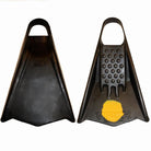 MS VIPER FINS - STIFF FLEX - BLACK YELLOW - D5 BODYBOARD SHOP